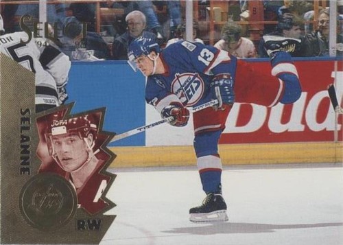 1994-95 Leaf Fire on Ice Teemu Selanne #12 HOF | eBay