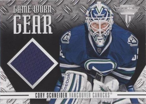 2012-13 Panini Rookie Anthology - Cory Schneider #GG-CY
