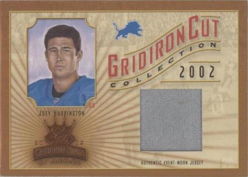 2002 Donruss Gridiron Kings Joey Harrington #GC-102