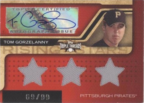 2008 Topps Triple Threads - Tom Gorzelanny #207