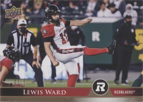 2021 Upper Deck CFL Lewis Ward #14
