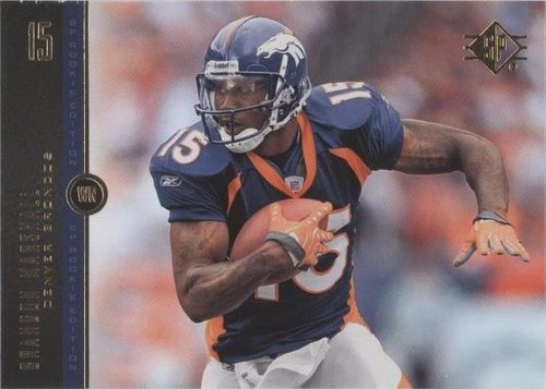 2008 SP Rookie Edition Brandon Marshall #38