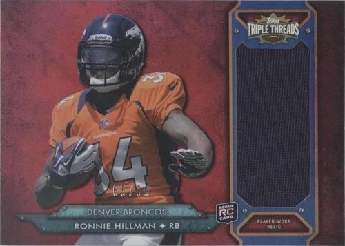 2012 Topps Triple Threads Ronnie Hillman #TTRJR-44
