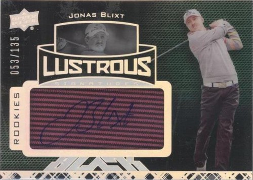 2014 Upper Deck Exquisite Collection - Jonas Blixt #65