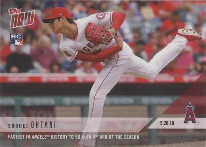 2018 Topps Now - Shohei Ohtani #234