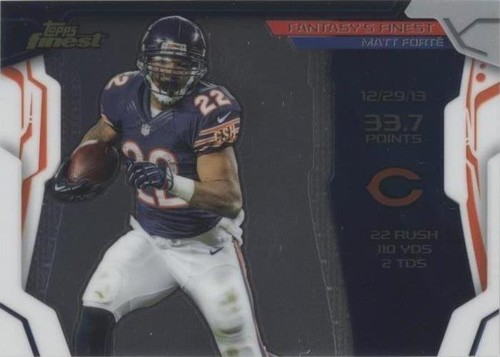 2014 Topps Finest Matt Forte #FF-MF