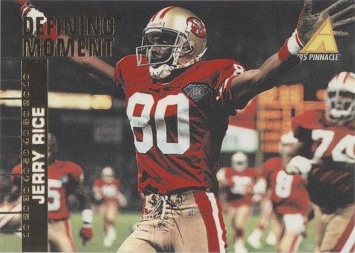 1995 Pinnacle Club Collection Jerry Rice #198