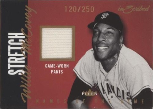 2004 Fleer inScribed - Willie McCovey #NGJ-WM