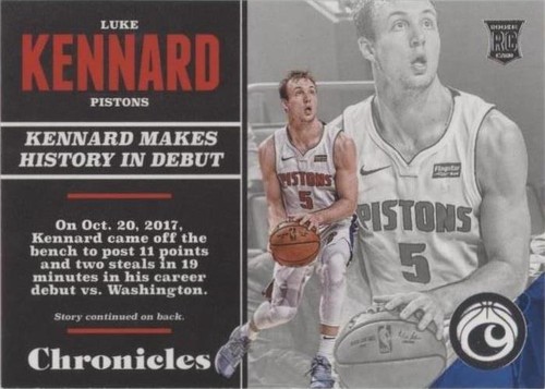 2017-18 Panini Chronicles - Luke Kennard #118
