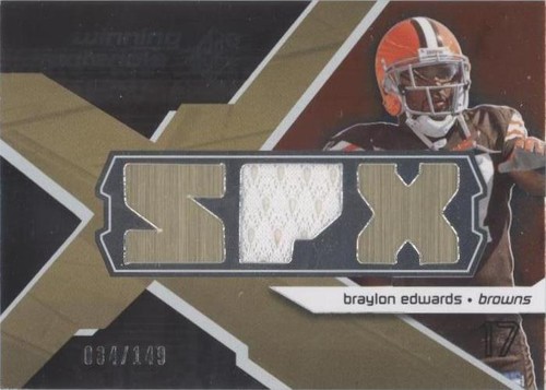 2008 SPx Braylon Edwards #WM-BE