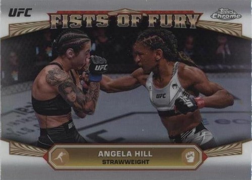 2024 Topps Chrome UFC - Angela Hill #FOF-2