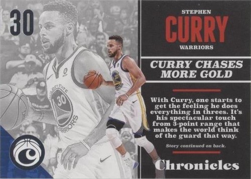 2017-18 Panini Chronicles - Stephen Curry #10