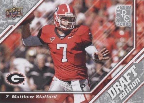 2009 Upper Deck Draft Edition Matthew Stafford #3