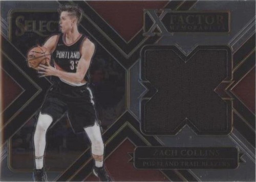 2017-18 Panini Select - Zach Collins #XF-ZCL
