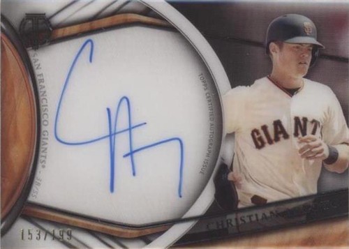 2018 Topps Tribute - Christian Arroyo #TA-CA