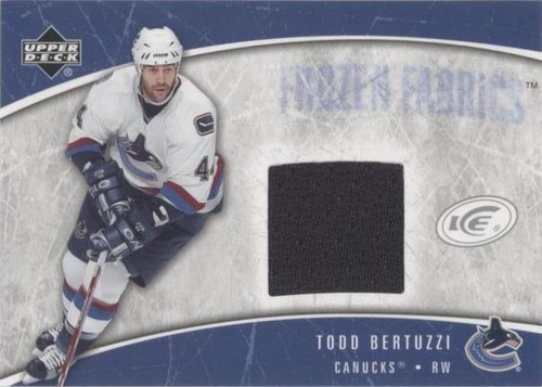 2005-06 Upper Deck Ice - Todd Bertuzzi #FF-TB