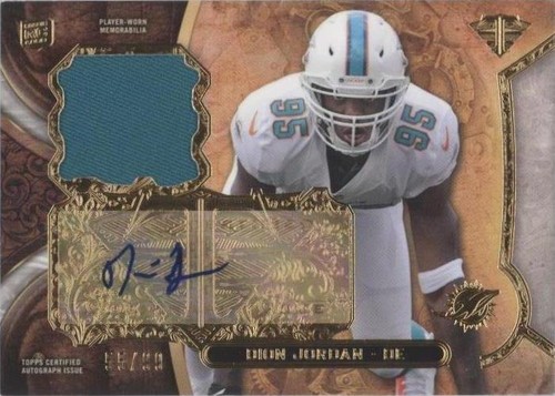 2013 Topps Triple Threads Dion Jordan #TTRAR-DJ