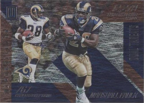 2016 Panini Unparalleled Marshall Faulk #DT-12