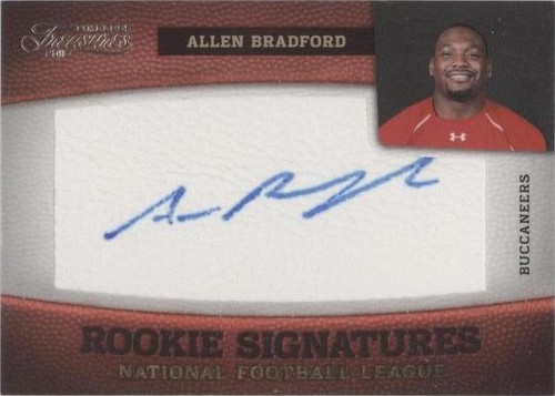 2011 Panini Timeless Treasures Allen Bradford #134