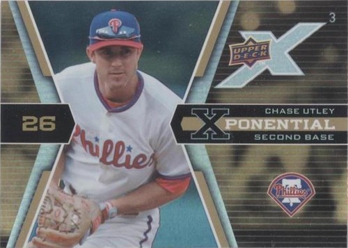 2008 Upper Deck X - Chase Utley #X3-CU
