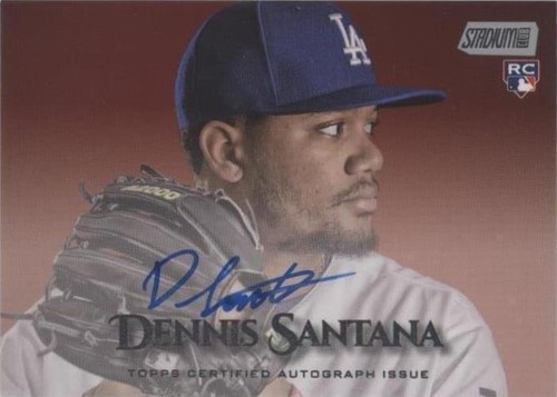 2019 Topps Stadium Club - Dennis Santana #SCA-DSA