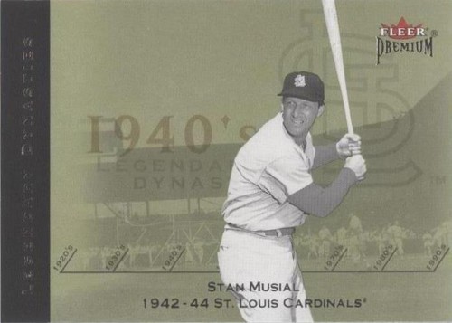 2002 Fleer Premium - Stan Musial #9 LD