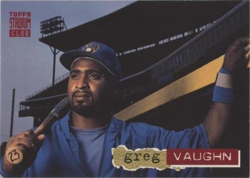 1994 Topps Stadium Club - Greg Vaughn #378