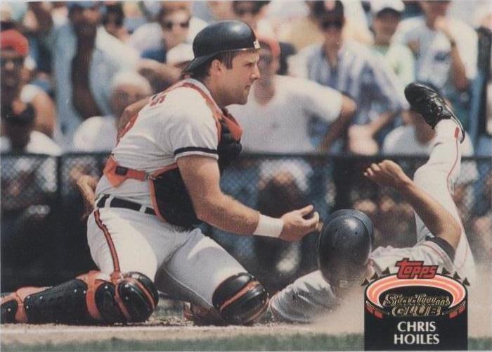 Topps Stadium Club 1992 - Chris Hoiles #161