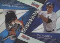 2017 Bowman's Best - Aaron Judge Giancarlo Stanton #MI-1