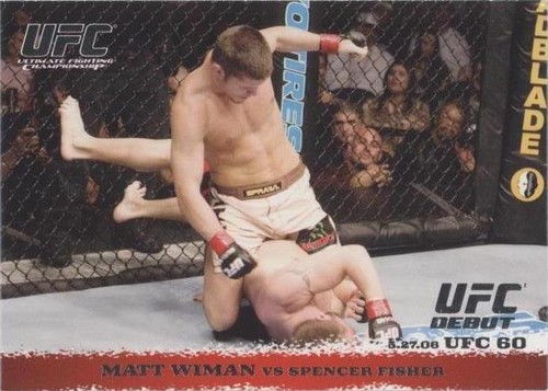 2009 Topps UFC Round 1 - Matt Wiman Spencer Fisher #40