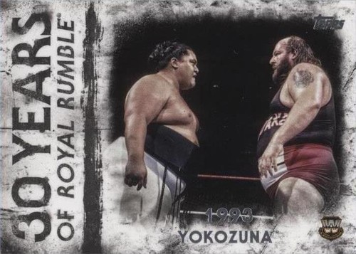 2018 Topps WWE Undisputed - Yokozuna #RR-4