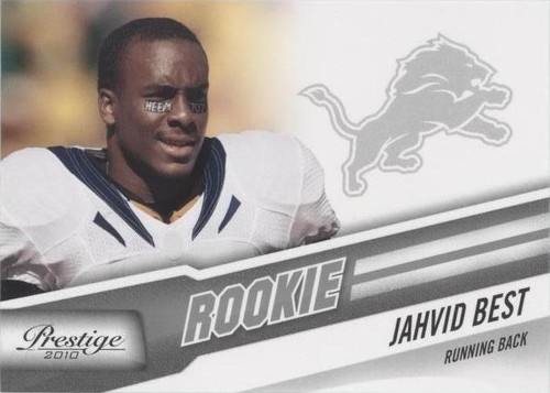 2010 Playoff Prestige Jahvid Best #247