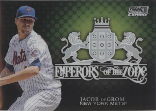 2020 Topps Stadium Club Chrome - Jacob deGrom #EOZ-13