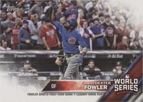2016 Topps World Series Champions - Dexter Fowler #WS-12