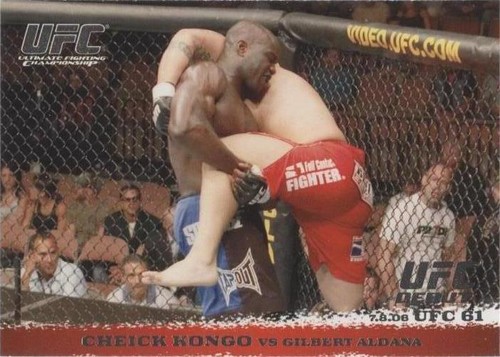 2009 Topps UFC Round 1 - Cheick Kongo Gilbert Aldana #47