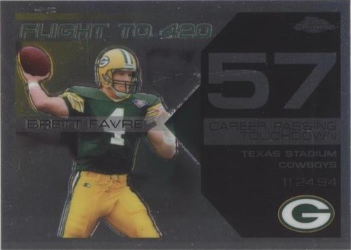 2007 Topps Chrome Brett Favre #BFC-BF57