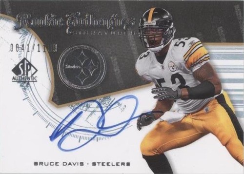 2008 SP Authentic Bruce Davis #208