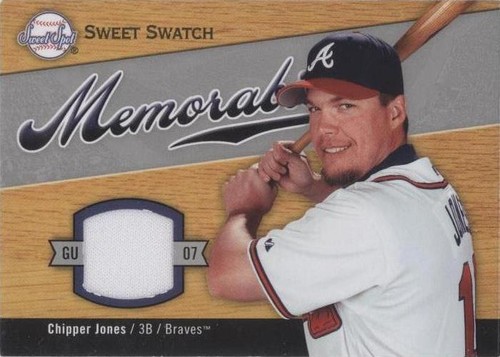 2007 Sweet Spot - Chipper Jones #SW-CJ