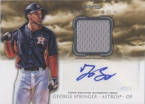 2013 Bowman Inception - George Springer #AR-GS