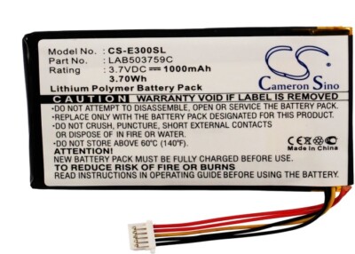 LAB503759C  Battery for Toshiba Genio E300  Genio E310  Genio E330  Genio E335  