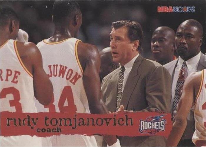1995-96 NBA Hoops - Rudy Tomjanovich #179