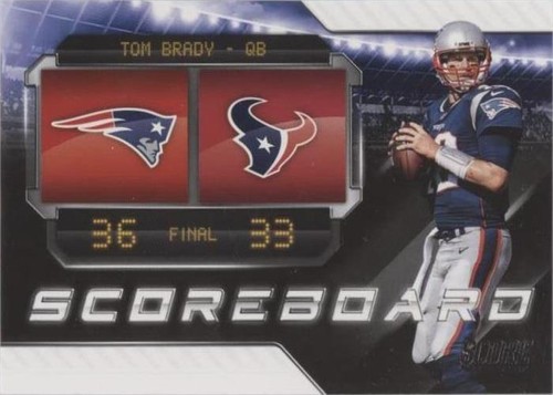 2018 Score Tom Brady #4