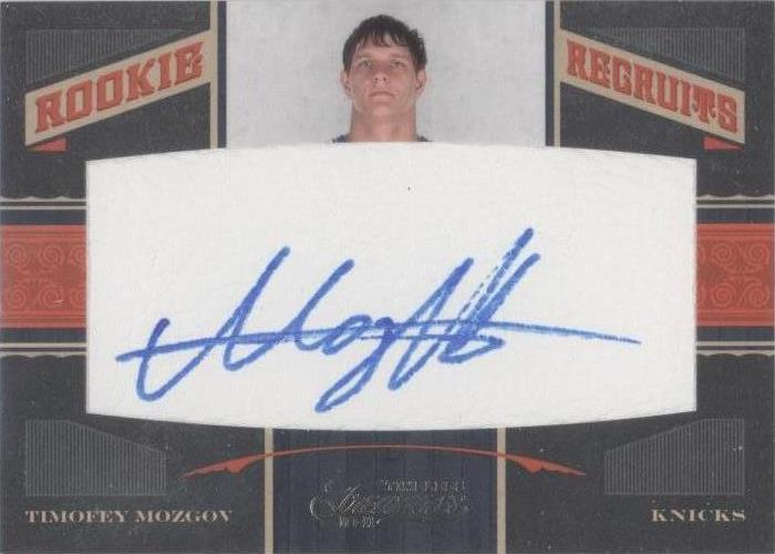 2010-11 Timeless Treasures - Timofey Mozgov #144