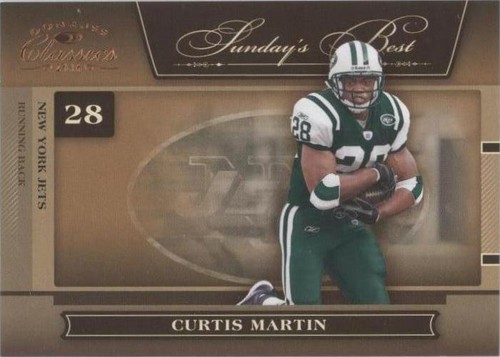 2006 Donruss Classics Curtis Martin #SB-14