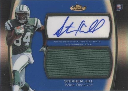 2012 Topps Finest Stephen Hill #AJR-SH
