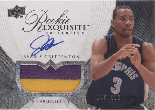 2007-08 Upper Deck Exquisite Collection - Javaris Crittenton #68