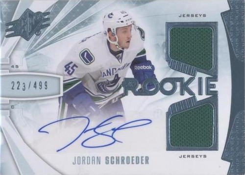 2013-14 SPx - Jordan Schroeder #165
