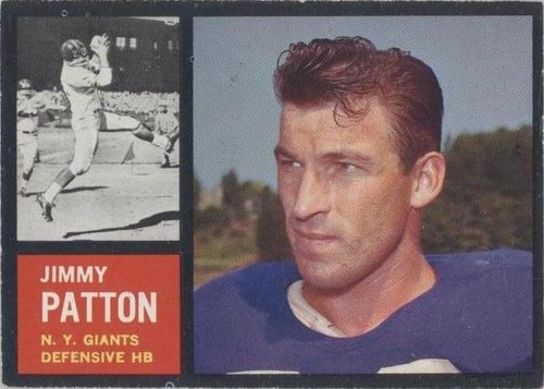 1962 Topps Jimmy Patton #112