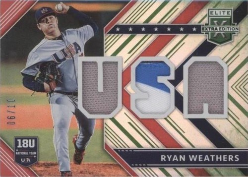 2018 Panini Elite Extra Edition - Ryan Weathers #USAM-RW