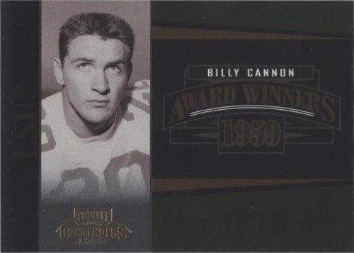 2006 Playoff Contenders Billy Cannon #AW-21
